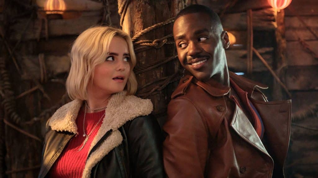 Doctor Who saison 14 : Ncuti Gatwa et Millie Gibson, respectivement le Docteur et Ruby Sunday