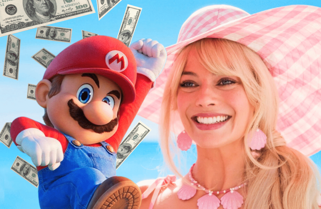 Mario et Barbie en tête du box-office 2023