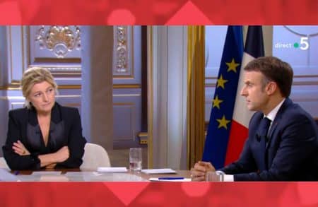 Emmanuel Macron C à Vous France 5 Gérard Depardieu