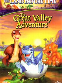 affiche du film Le Petit Dinosaure : Petit-Pied et son nouvel ami