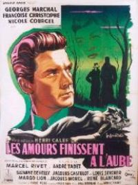 affiche du film Les amours finissent à l'aube