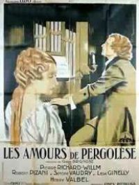 affiche du film Les amours de Pergolese