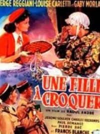 affiche du film Une fille à croquer