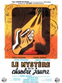 affiche du film Le mystère de la chambre Jaune