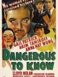 affiche du film Dangereux à connaître