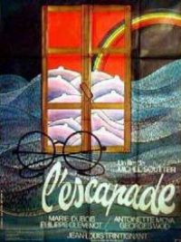 affiche du film L'Escapade