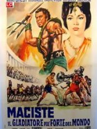 affiche du film Maciste il gladiatore più forte del mondo