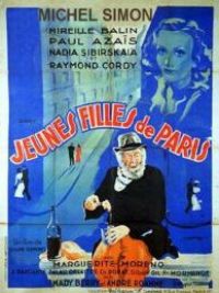 affiche du film Jeunes filles de Paris