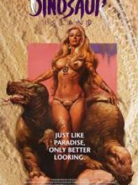 affiche du film Dinosaur Island