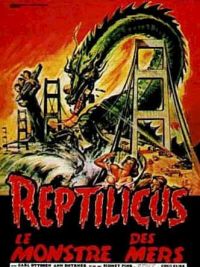 affiche du film Reptilicus le monstre des mers