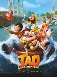 affiche du film Tad l'explorateur et la Table d'émeraude