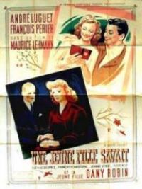 affiche du film Une jeune fille savait