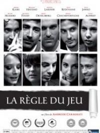 affiche du film La Règle du jeu