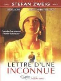affiche du film Lettre d'une inconnue