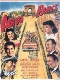 affiche du film Adieu Paris