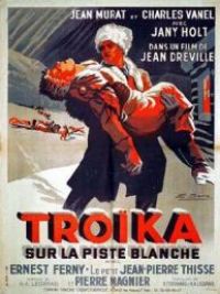 affiche du film Troika sur la piste blanche