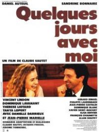 affiche du film Quelques jours avec moi