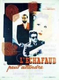 affiche du film L'Échafaud peut attendre
