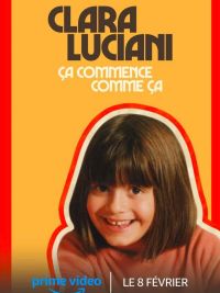 affiche du film Clara Luciani - Ça commence comme ça