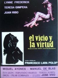 affiche du film El Vicio y la virtud