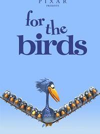 affiche du film Drôles d'oiseaux sur une ligne à haute tension
