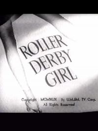 affiche du film Roller Derby Girl