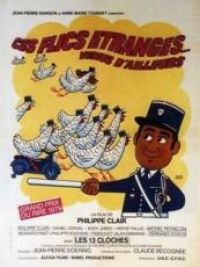 affiche du film Ces flics étranges venus d'ailleurs