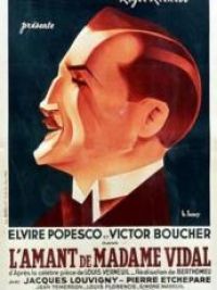 affiche du film L'amant de Madame Vidal