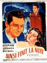 affiche du film Ainsi finit la nuit