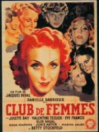 affiche du film Club de femmes