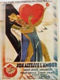 affiche du film Son altesse l'amour
