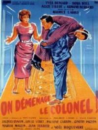 affiche du film On déménage le colonel