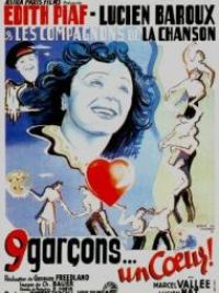 affiche du film Neuf garçons, un coeur