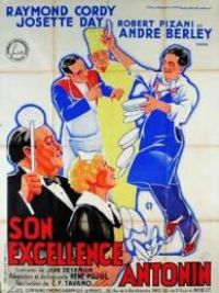 affiche du film Son excellence Antonin