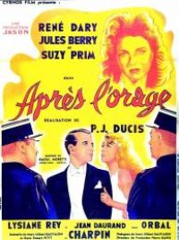 affiche du film Après l'orage
