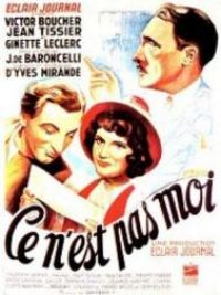 affiche du film Ce n'est pas moi