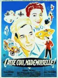 affiche du film Casse-cou Mademoiselle