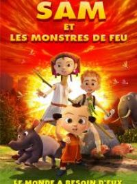 affiche du film Sam et les monstres de feu