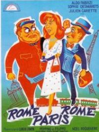 affiche du film Rome-Paris-Rome