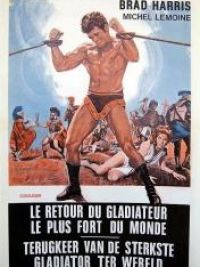 affiche du film Il ritorno del gladiatore più forte del mondo (Three Giants of the Roman Empire)