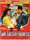 affiche du film Sans laisser d'adresse