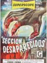 affiche du film Section des disparus