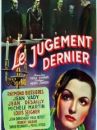 affiche du film Le jugement dernier