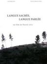 affiche du film Langue sacrée, langue parlée