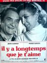 affiche du film Il y a longtemps que je t'aime 