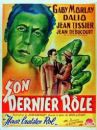 affiche du film Son dernier rôle