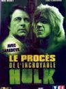 affiche du film Le procès de l'incroyable Hulk