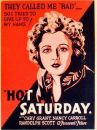 affiche du film Hot Saturday