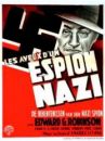 affiche du film Les aveux d'un espion nazi