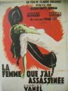 affiche du film La Femme que j'ai assassinée